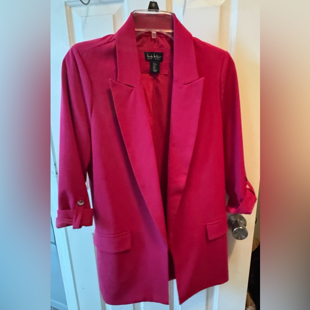 Vibrant Fuchsia Blazer by [Brand]